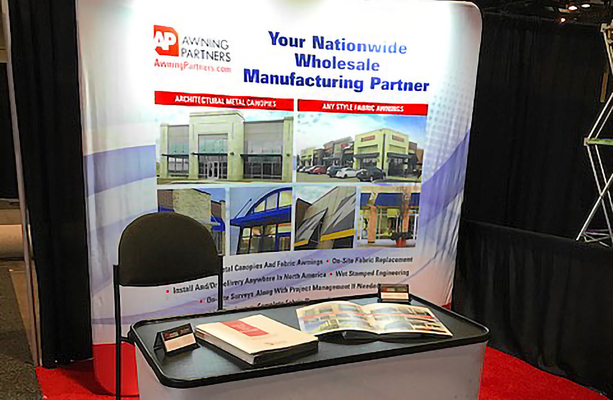 Awning Partners Tradeshow Booth